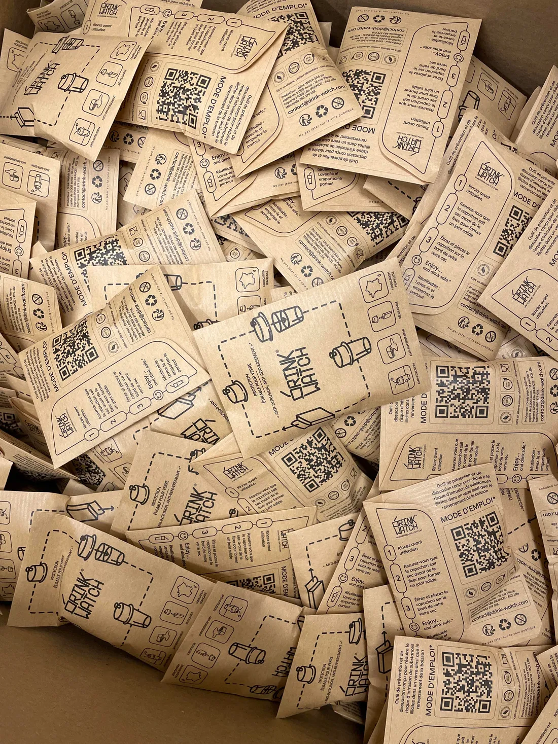 capuchons verre anti drogue 